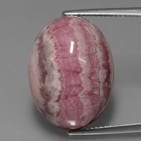 26.3ct Oval Cabochon Multicolor Rhodochrosite Gem for sale 26.3ct Oval Cabochon Multicolor Rhodochrosite Gem (ID: 391840)