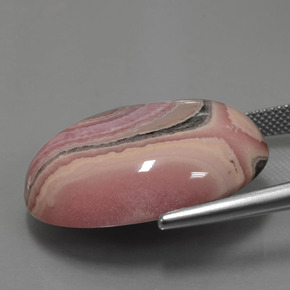 Rhodochrosite Gemstone in 27.6 x 20.9 mm Size for Sale, Rhodochrosite Stone in Multicolor Color