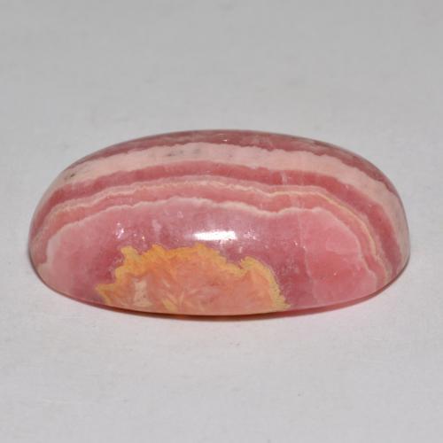 Rhodochrosite Gemstone in 25.3 x 17.9 mm Size for Sale, Rhodochrosite Stone in Multicolor Color