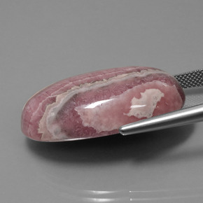 Rhodochrosite Gemstone in 31.6 x 19.9 mm Size for Sale, Rhodochrosite Stone in Multicolor Color