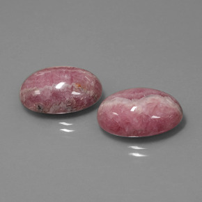 29.21 ct Multicolor Rhodochrosite Stone, Natural Rhodochrosite in Oval Cabochon Shape for Sale