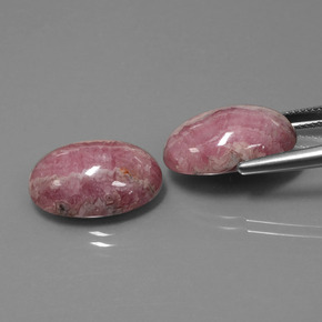 Rhodochrosite Gemstone in 18 x 13 mm (calibrated) Size for Sale, Rhodochrosite Stone in Multicolor Color