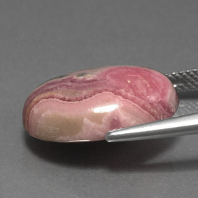 Rhodochrosite Gemstone in 18 x 13 mm (calibrated) Size for Sale, Rhodochrosite Stone in Multicolor Color