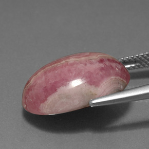 Rhodochrosite Gemstone in 18 x 13 mm (calibrated) Size for Sale, Rhodochrosite Stone in Multicolor Color