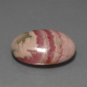 12.73 ct Multicolor Rhodochrosite Stone, Natural Rhodochrosite in Oval Cabochon Shape for Sale
