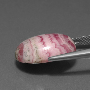 Rhodochrosite Gemstone in 18 x 13 mm (calibrated) Size for Sale, Rhodochrosite Stone in Multicolor Color
