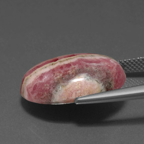 Rhodochrosite Gemstone in 20 x 15 mm (calibrated) Size for Sale, Rhodochrosite Stone in Multicolor Color