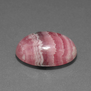 14.01 ct Multicolor Rhodochrosite Stone, Natural Rhodochrosite in Oval Cabochon Shape for Sale