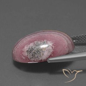 Rhodochrosite Gemstone in 18 x 13 mm (calibrated) Size for Sale, Rhodochrosite Stone in Multicolor Color