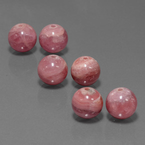 Rhodochrosite Gemstones in 8.9 mm Size for Sale, Rhodochrosite Stones in Multicolor Color