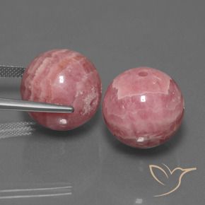Rhodochrosite Gemstones in 16.9 mm Size for Sale, Rhodochrosite Stones in Multicolor Color