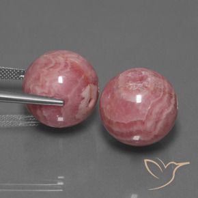 Rhodochrosite Gemstones in 15.6 mm Size for Sale, Rhodochrosite Stones in Multicolor Color