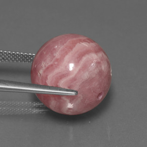 Rhodochrosite Gemstone in 16.4 mm Size for Sale, Rhodochrosite Stone in Multicolor Color