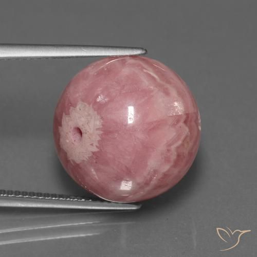 Rodocrosite 16,9mm multicolore Sfera forata dal Sud Africa, peso di 46,97 ct, gemma naturale non trattati in purezza Opaque, 1 pezzo Rodocrosite - Colore: Multicolore, durezza Mohs di 4 - 4, Photo A