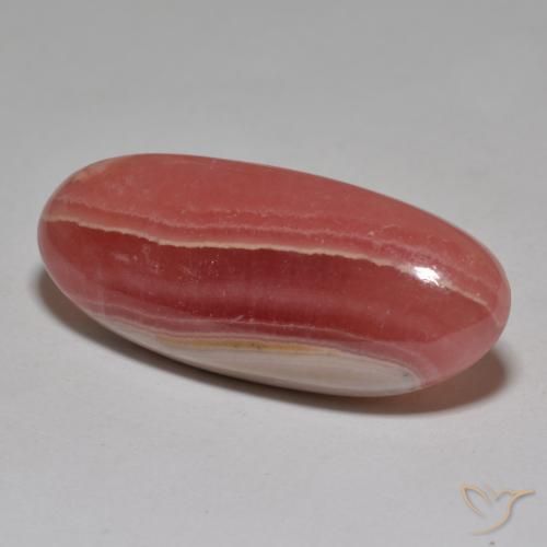 35.01ct Natural Multicolor Rhodochrosite, Oval, Opaque