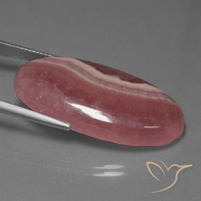 Rhodochrosite Gemstone in 35.1 x 19.2 mm Size for Sale, Rhodochrosite Stone in Multicolor Color