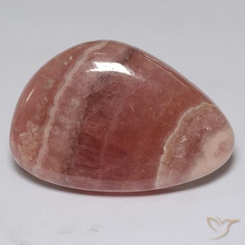 23.26 ct Multicolor Rhodochrosite Stone, Natural Rhodochrosite in Fancy Cabochon Shape for Sale