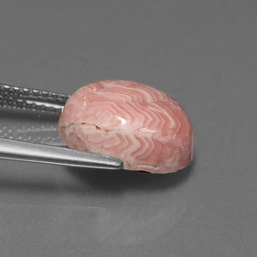 Rhodochrosite Gemstone in 12 x 10 mm (calibrated) Size for Sale, Rhodochrosite Stone in Multicolor Color