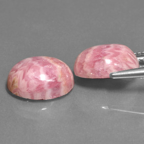 Rhodochrosite Gemstone in 12.2 x 10 mm Size for Sale, Rhodochrosite Stone in Multicolor Color