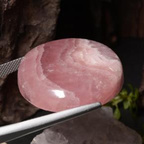 Rhodochrosite Gemstone in 26.3 mm Size for Sale, Rhodochrosite Stone in Multicolor Color