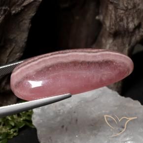 Rhodochrosite Gemstone in 37.9 x 15.6 mm Size for Sale, Rhodochrosite Stone in Multicolor Color