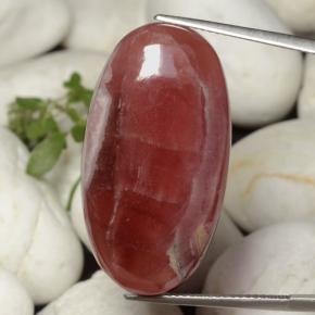 Многоцветный Родохрозит Камень - 36.6ct Овал Кабошон (ID: 471270)