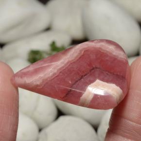 Rhodochrosite Gemstone in 32.4 x 25.5 mm Size for Sale, Rhodochrosite Stone in Multicolor Color