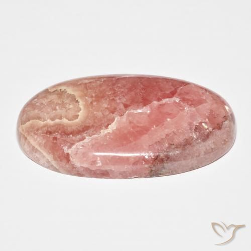 Rhodochrosite Gemstone in 39.9 x 25.6 mm Size for Sale, Rhodochrosite Stone in Multicolor Color