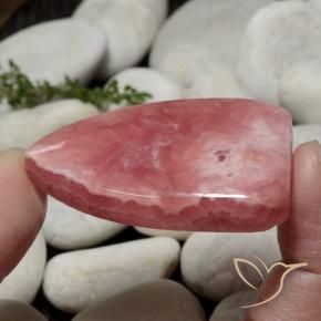 Rhodochrosite Gemstone in 45.4 x 28.3 mm Size for Sale, Rhodochrosite Stone in Multicolor Color