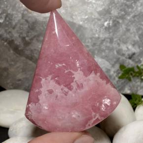 219.6ct Pear Cabochon Multicolor Rhodochrosite Gem for sale 219.6ct Pear Cabochon Multicolor Rhodochrosite Gem (ID: 471436)