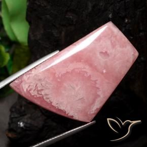80.35 ct Multicolor Rhodochrosite Stone, Natural Rhodochrosite in Fancy Cabochon Shape for Sale