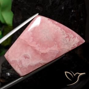 Rhodochrosite Gemstone in 37.7 x 23.9 mm Size for Sale, Rhodochrosite Stone in Multicolor Color