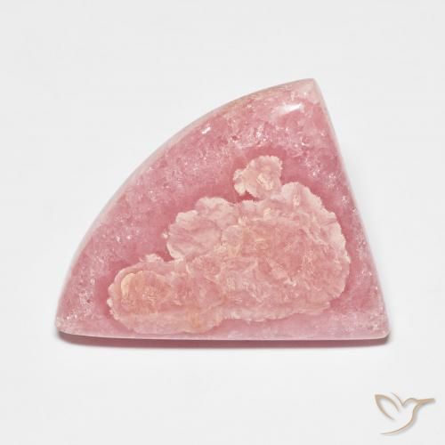 32.1 ct Fancy Rhodochrosite, 23.6 x 20.1 mm From South Africa, Photo A