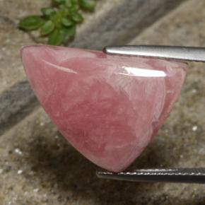 21.56 ct Multicolor Rhodochrosite Stone, Natural Rhodochrosite in Shark Fin Cabochon Shape for Sale
