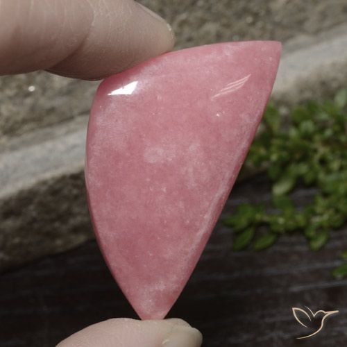 Rodocrosite multicolore taglio fantasia da 68,11 ct dal Sud Africa, dimensione 37,8x20 mm, pietra preziosa naturale non trattati , purezza Opaque, Rodocrosite Cabochon fantasia da 1 pz, durezza Mohs di 4 - 4, Photo A