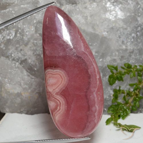 48,5x20,6 mm Rodocrosite multicolore taglio fantasia dal Sud Africa, peso di 69,78 ct, pietra preziosa naturale non trattati in purezza Translucent, 1 pezzo Rodocrosite fancy cut - Colore: Multicolore, durezza Mohs di 4 - 4 , Photo A