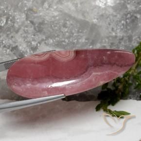 Rhodochrosite Gemstone in 48.5 x 20.6 mm Size for Sale, Rhodochrosite Stone in Multicolor Color