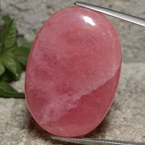 Rodocrosite multicolore taglio ovale da 54,37 ct dal Sud Africa, dimensione 34,3 x 24,5mm, pietra preziosa naturale non trattati , purezza Translucent, Rodocrosite Ovale cabochon da 1 pz, durezza Mohs di 4 - 4, Photo A