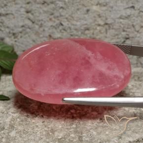 Rhodochrosite Gemstone in 34.3 x 24.5 mm Size for Sale, Rhodochrosite Stone in Multicolor Color