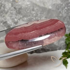 Rhodochrosite Gemstone in 39 x 20.3 mm Size for Sale, Rhodochrosite Stone in Multicolor Color