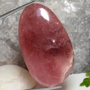 72.8ct Fancy Cabochon Multicolor Rhodochrosite Gem for sale 72.8ct Fancy Cabochon Multicolor Rhodochrosite Gem (ID: 472234)