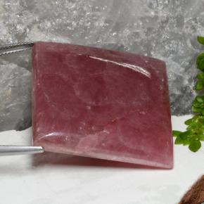 Rhodochrosite Gemstone in 33.6 x 33.3 mm Size for Sale, Rhodochrosite Stone in Multicolor Color