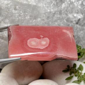 Rhodochrosite Gemstone in 38.3 x 26 mm Size for Sale, Rhodochrosite Stone in Multicolor Color