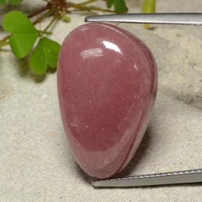 24.46 ct Multicolor Rhodochrosite Stone, Natural Rhodochrosite in Shark Fin Cabochon Shape for Sale