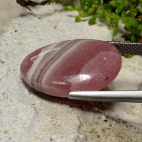 Rhodochrosite Gemstone in 21.1 x 14.4 mm Size for Sale, Rhodochrosite Stone in Multicolor Color