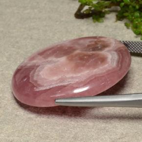 Rhodochrosite Gemstone in 32.6 mm Size for Sale, Rhodochrosite Stone in Multicolor Color