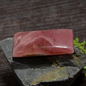 Rhodochrosite Gemstone in 32.9 x 16.7 mm Size for Sale, Rhodochrosite Stone in Multicolor Color
