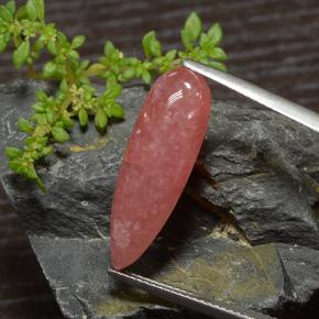 9.19 ct Multicolor Rhodochrosite Stone, Natural Rhodochrosite in Pear Cabochon Shape for Sale