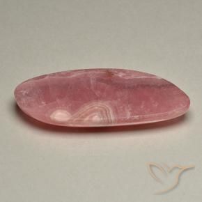 Rhodochrosite Gemstone in 43.8 x 18.9 mm Size for Sale, Rhodochrosite Stone in Multicolor Color