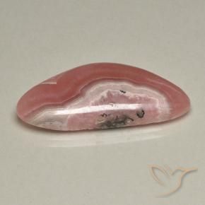 30.00 ct Multicolor Rhodochrosite Stone, Natural Rhodochrosite in Shark Fin Cabochon Shape for Sale